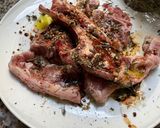 A picture of step 8 of Marinated Lamb Chops with Herbs from Provence.