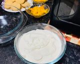 A picture of step 1 of Mango pudding.