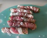 A picture of step 2 of Easy Pork-Wrapped Asparagus.