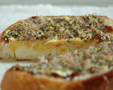 A picture of step 8 of Okonomiyaki-style Toast.
