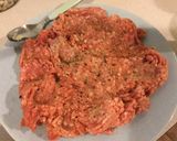 A picture of step 2 of Lamb X Meat Sauce.