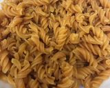 Foto del paso 4 de la receta 87. Ensalada fusilli de lentejas rojas y tofu (principal pasta)