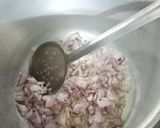 A picture of step 1 of Daal Chawal.