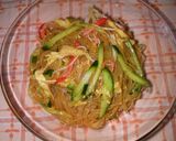 A picture of step 5 of Simple Chinese Cellophane Noodle Salad.
