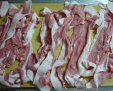 A picture of step 1 of Juicy Sliced Pork Mille-feuille Cutlets.