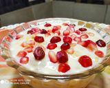 A picture of step 6 of Sabudana Fruit Custard.