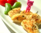 A picture of step 5 of For Bento Breadcrumb Fried Chicken Tenders Ao-Nori Seaweed Flavored.