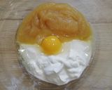 Une image de l'étape 1 de Flan healthy aux poires et canelle 😉 gluten free.