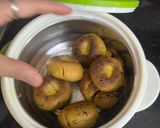 A picture of step 6 of OATS DAL BAATI (VEGAN).