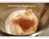 Foto del paso 1 de la receta: Batido de plátano