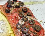 A picture of step 5 of Mediterranean Salmon.