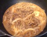 A picture of step 5 of Beef Rice Bowl with Cheese & Poached Egg.