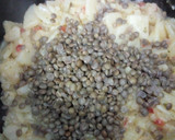 Foto del paso 3 de la receta: Pastel al horno papas y lentejas