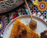 Une image de l'étape 6 de Galette Marocaine à la polenta et noix de coco🔅HARCHA🔅🍯🇲🇦☕.