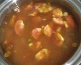 Foto langkah ke 3 dari resep 10 minute Tomato Egg Drop Soup.