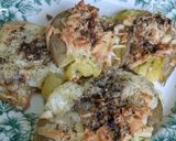 Gambar langkah 1 resipi Smashed Potatoes 🥔.