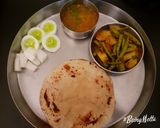 A picture of step 6 of Cluster Beans-Potato Subzi/ Gavarfali-Batata Nu Shaak.