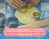 Foto langkah ke 3 dari resep Donat kentang Fla Unicorn.