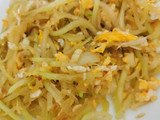 มะละกอผัดไข่