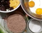 Foto langkah ke 1 dari resep Shiny Fudgy Brownies Panggang.