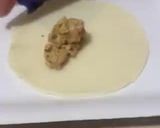 A picture of step 9 of Dumplings served with chilli oil and soya sauce dipping.