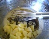 A picture of step 3 of Perfect in Autumn! Light and Fluffy Apple and Black Tea Cake.