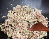九層塔番茄肉醬義大利麵的食譜步驟3照片