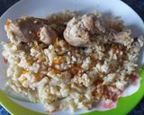 Фото кроку 2 до Рис с куриными ножками в мультиварке.
