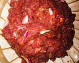 A picture of step 1 of Meatball stew.