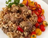 Rizses, vajpuha csirkemáj recept fázis 6 fotója