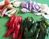 Foto langkah ke 1 dari resep TUMIS JAMUR KANCING CABE HIJAU (Jamur Champignon).