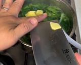 A picture of step 6 of Sweet Mustard Green Soup w/ Shrimp | Canh Cải Ngọt Xanh.