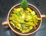 A picture of step 5 of Spiny gourd sabji.