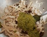 A picture of step 3 of My Chicken Pesto Spaghetti.
