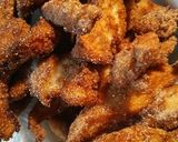 A picture of step 7 of Cornbread Chicken Strips with Sauce.