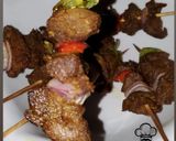A picture of step 6 of Beef kebab.