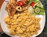 Mustáros csirkemell, tojásos nokedlivel 🤗👌 recept fázis 4 fotója