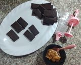 Foto del paso 4 de la receta: ~Barritas de choco y dulce de leche keto~ 🍫
