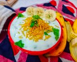 A picture of step 2 of Banana Raita.