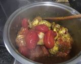 A picture of step 3 of Sunday Chicken curry.