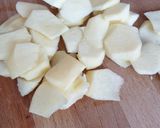 A picture of step 2 of Apple and Blood Sausage Tarte Tatin.