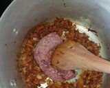 A picture of step 3 of Mukimo(my own version).