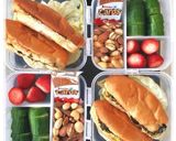 صورة لخطوة 7 من وصفة افكار لانش بوكس صحيه للمدرسه او الجامعه🥝🥒🍒🥪