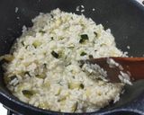 Foto del paso 9 de la receta: Risotto de calabacín y queso de cabra