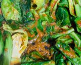 Foto langkah ke 5 dari resep Tumis Keciwis Bumbu Kencur.