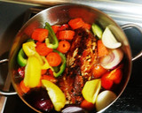 Foto del paso 2 de la receta: Solomillo / lomo de cerdo en salsa de verduras