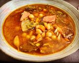 Foto del paso 5 de la receta: Potaje de garbanzos con lacón y acelgas en olla de cocción lenta
