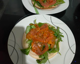 Foto del paso 2 de la receta: Hamburguesas con rúcula y queso de cabra