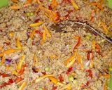 A picture of step 10 of Dashishi (Arabian food using wheat).