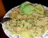 A picture of step 3 of Skillet Rice..#myuniquericerecipecontest#.